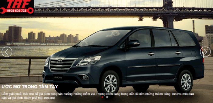 Ưu đãi tháng 10 khi mua Xe Toyota Innova G