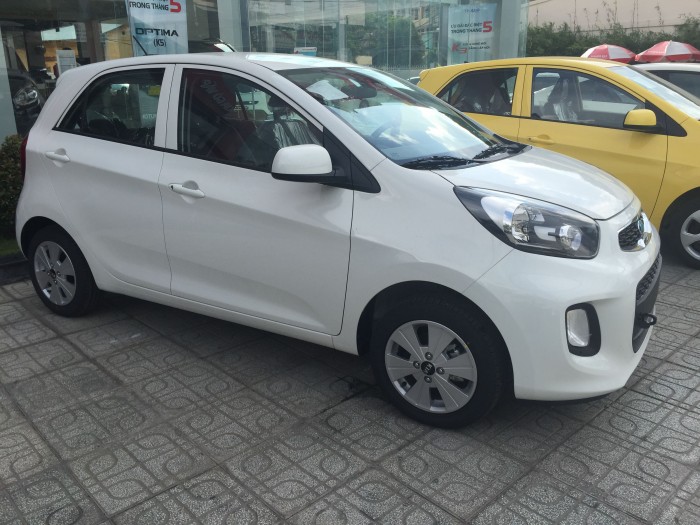 KIA MORNING EX 1.25L, Hỗ trợ UBER, GRAB, Vay vốn ngân hàng 85%