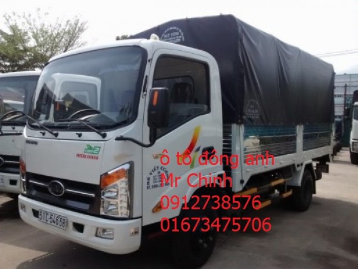 bán xe tải veam vt200 - 2 tấn, kiểu dáng hiện đại, động cơ hyundai