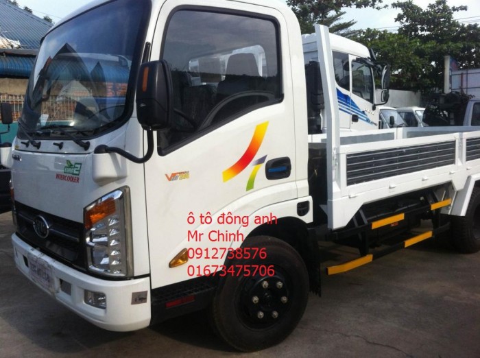 bán xe tải veam vt200 - 2 tấn, kiểu dáng hiện đại, động cơ hyundai