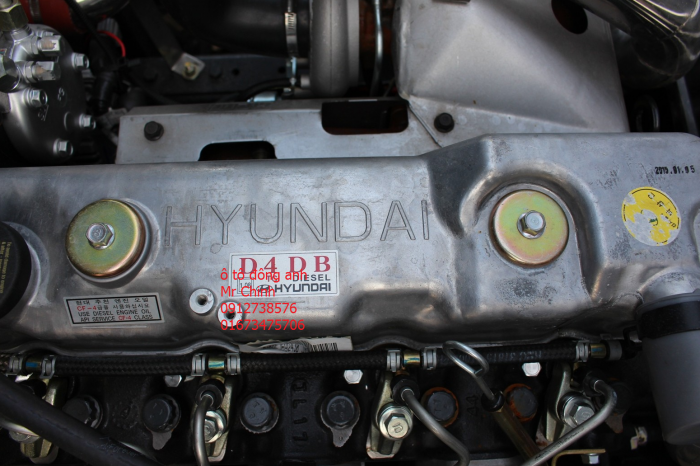 Bán xe tải hd800 - 7,9 tấn thùng mi bạc, thùng kín - động cơ hyundai hiện đại