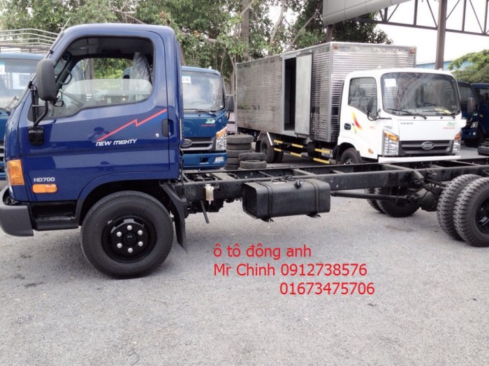Bán xe tải hd700 -  7 tấn thùng dài 6m - động cơ hyundai
