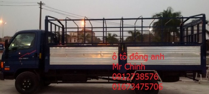Bán xe tải hd700 -  7 tấn thùng dài 6m - động cơ hyundai