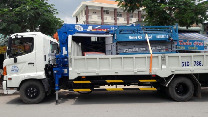 Cho thuê xe cẩu, xe nâng người, hồ chí minh