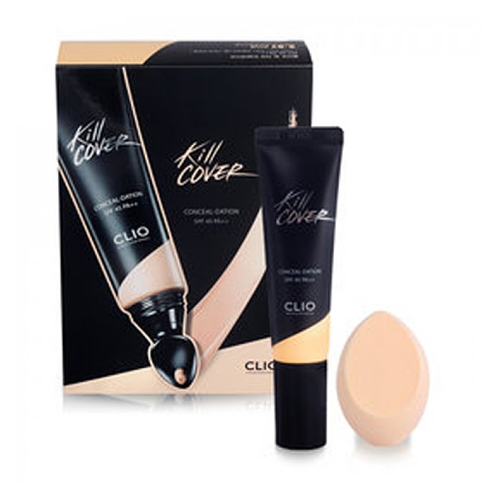 Kem Nền Kiem Che Khuyết điểm Clio Kill Cover Conceal Dation Spf45