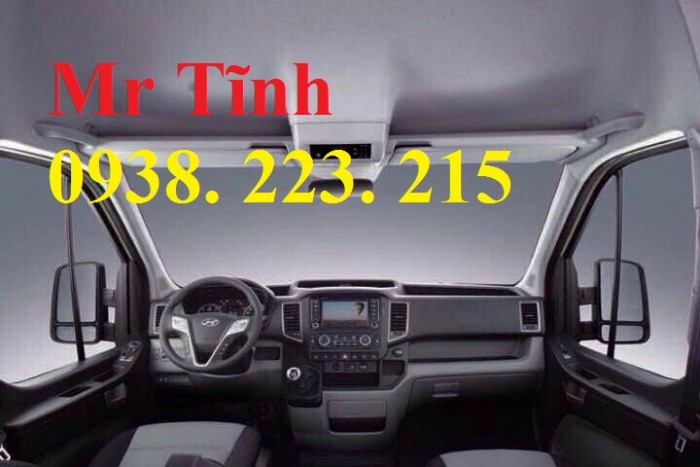 Thông số xe 16 chỗ thaco mới; thông số xe khách 16 chỗ hyundai h350 thaco