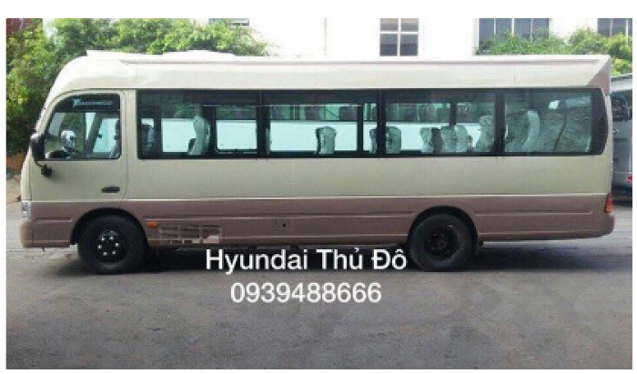 Xe khách Hyundai Limousin 29 chỗ ghế 2-2 new