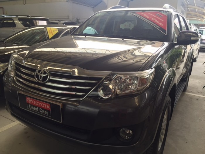 Bán xe fortuner 1 cầu màu xám 2014