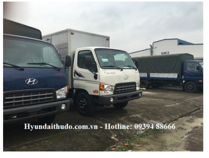 Hyundai HD700 trọng tải 7 tấn thùng kín