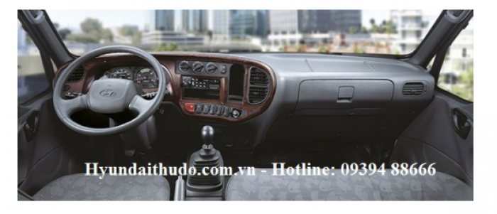 Hyundai HD700 trọng tải 7 tấn thùng kín