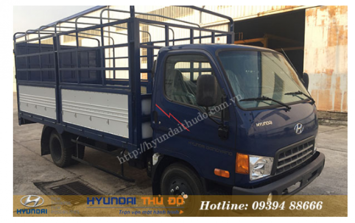 Xe tải Đồng Vàng HD65 trọng tải 1,9 tấn