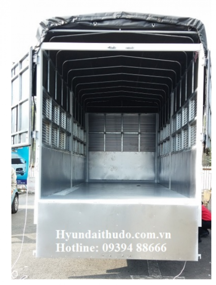 Xe tải HD600 trọng tải 5,3 tấn thùng bạt
