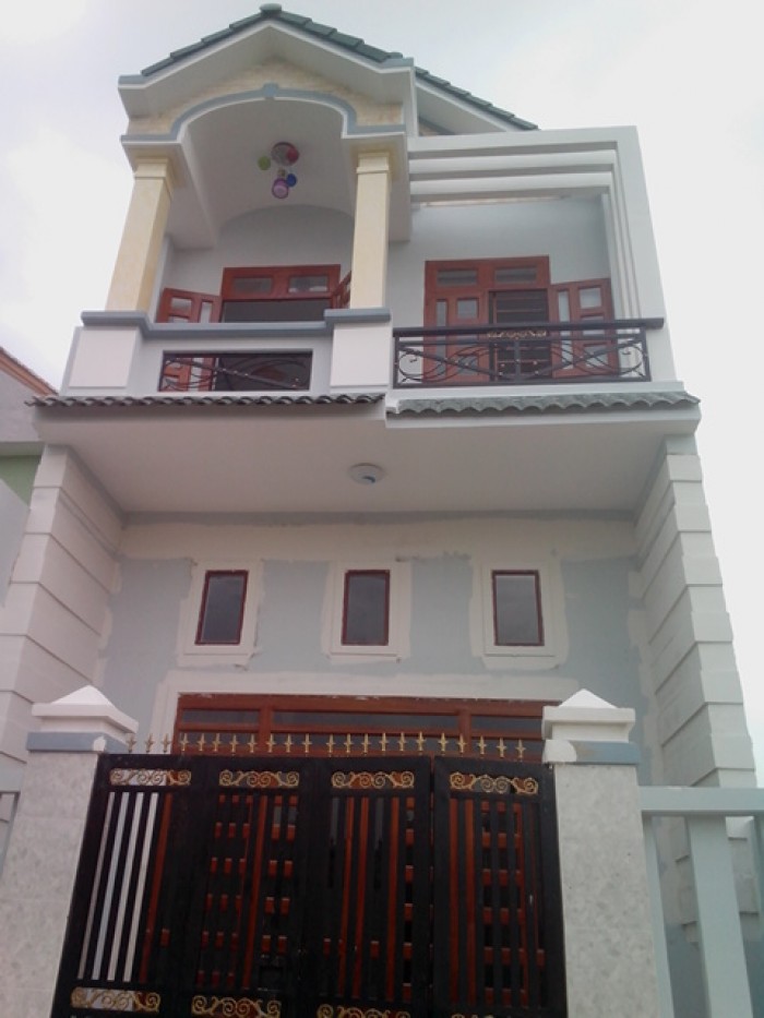 Bán nhà xây mới hoàn toàn tại hóc môn 1,2 tỷ, shr