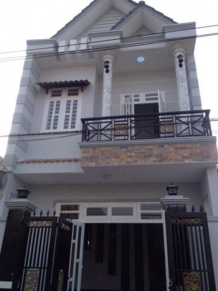 Bán Nhà mới xây 100% đường TT Tân Hiệp, Trung tâm Huyện Hóc Môn