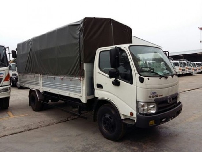 Thông tin bán xe tải Hino 4.5 tấn WU352L-NKMRJD3 thùng mui phủ bạt