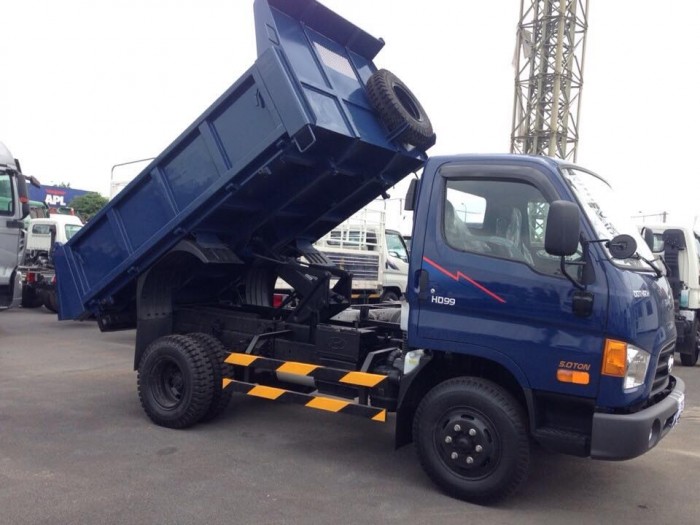 Hyundai hd99 thùng ben 5 khối giao ngay liên hệ giá tốt