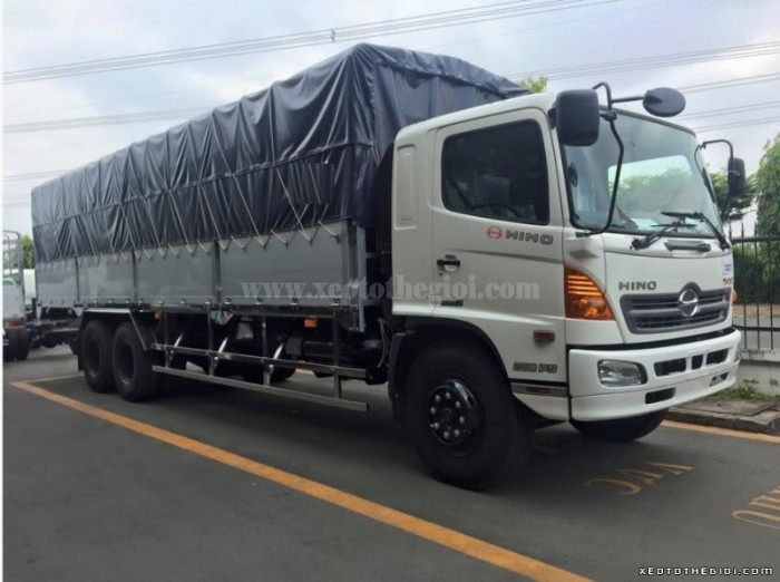 Hino FL8JTSA 15 tấn 3 chân Thùng dài 7,8 m, Bán xe tải trả góp
