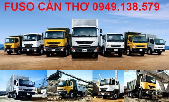 Xe Tải Fuso Fj 15Tan,bán Xe Tải Fuso Trả Góp Tại Cần Thơ