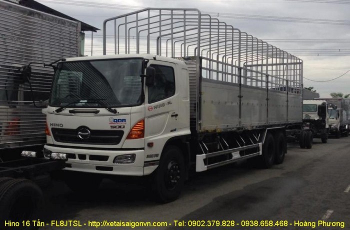 Bán xe tải Hino FL8JTSL 16 tấn thùng mui bạt 9m3, giao ngay 2016 giá 1 tỷ 540 triệu