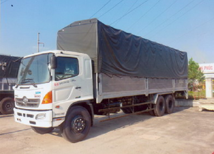 Bán xe tải Hino FL8JTSL 3 chân 16 tấn thùng phủ bạt 9m4 2016 giá 1 tỷ 540 triệu