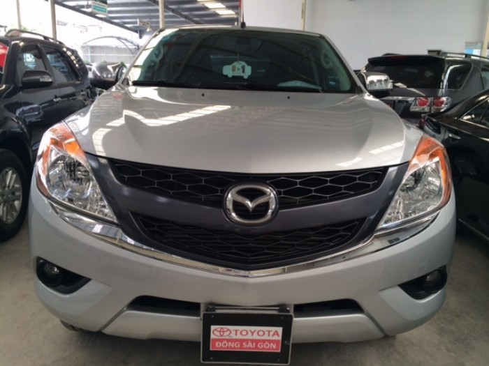 Bán Xe Bán Tải Mazda Bt50, Màu Bạc 2015