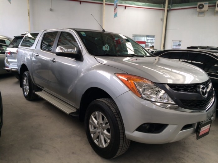 Bán Xe Bán Tải Mazda Bt50, Màu Bạc 2015