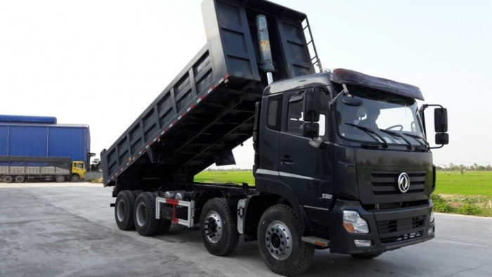Bán xe tải Dongfeng 4 chân thùng vuông cầu dầu