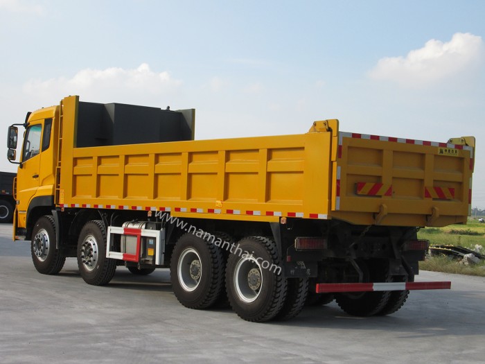 Bán xe tải Dongfeng 4 chân thùng vuông cầu dầu