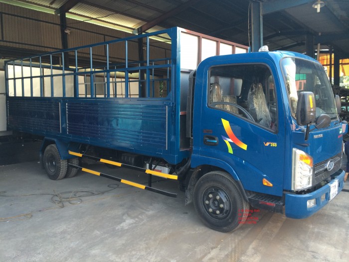 Bán xe tải veam vt260, veam 2 tấn thùng dài 6m, động cơ hyundai, giá rẽ