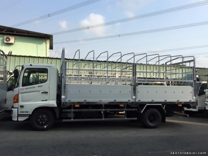 Thông tin bán xe tải Hino FC 6.2 tấn (4x2) thùng kín, lửng, mui bạt, ben các loại