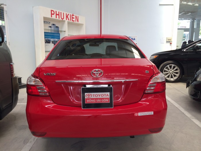 Bán Xe Vios G Màu Đỏ 2011