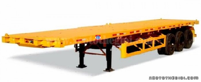 Somi Romooc Cimc Sàn 31.5 tấn 40 Feet 3 Trục, hỗ trợ đăng kiểm, hỗ trợ trả góp lãi suất thấp.