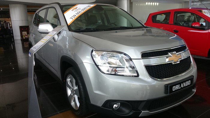 Chevrolet orlando – dòng xe đa dụng 7 chỗ cho gia đình, hỗ trợ vay đến 90%