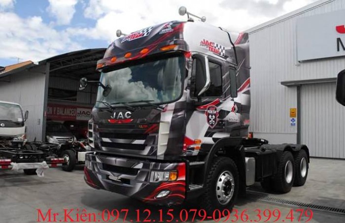 Xe đầu kéo jac,xe đầu kéo jac 2 cầu,xe đầu kéo jac 2 cầu giá rẻ tại Hà Nội 1
