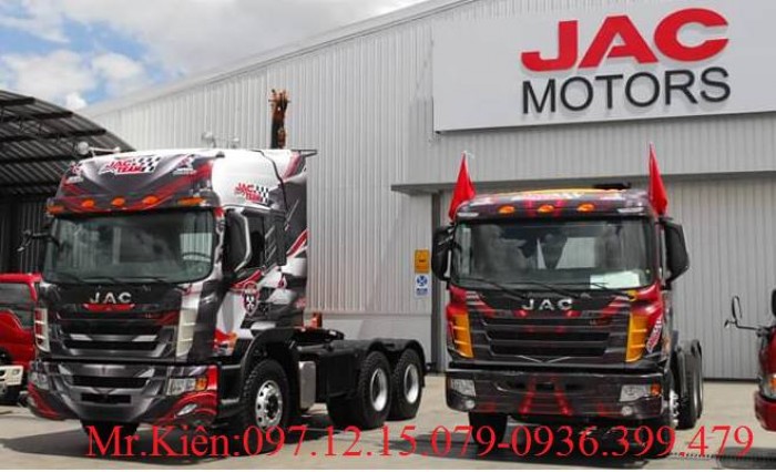 Xe đầu kéo jac,xe đầu kéo jac 2 cầu,xe đầu kéo jac 2 cầu giá rẻ tại Hà Nội 3