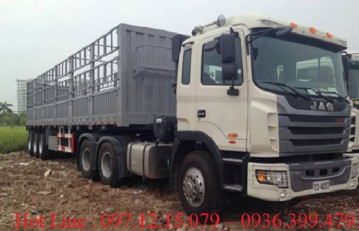 Xe đầu kéo jac,xe đầu kéo jac 2 cầu,xe đầu kéo jac 2 cầu giá rẻ tại Hà Nội 4