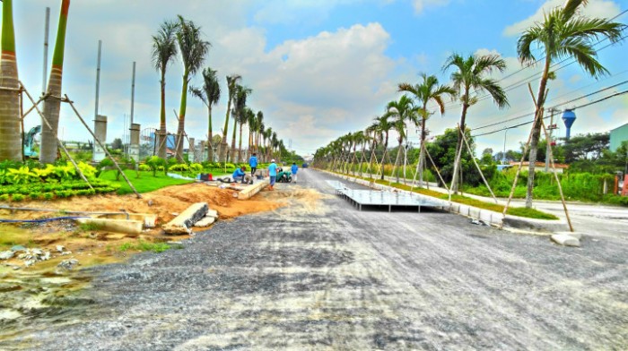 Đất nền dự án trung tâm q7, mặt tiền đường đào trí 40m