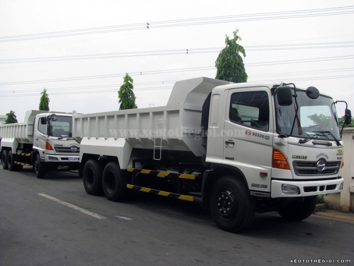 Đại lý Hino miền Nam bán Hino tải tự đổ FM8JNSA, giao xe toàn quốc, giá rẻ