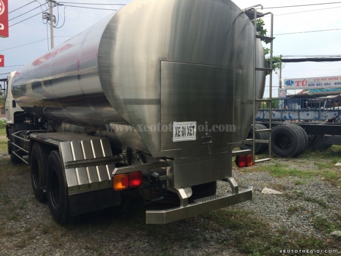 Bán xe Xitéc chở xăng 18 khối Hino FM8JNSA giá rẻ 1.550.000.000