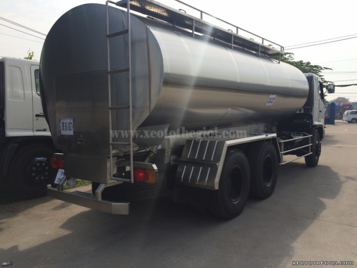 Xi téc Hino FM8JNSA 18m3 chở xăng dầu, Hino thùng chở dầu