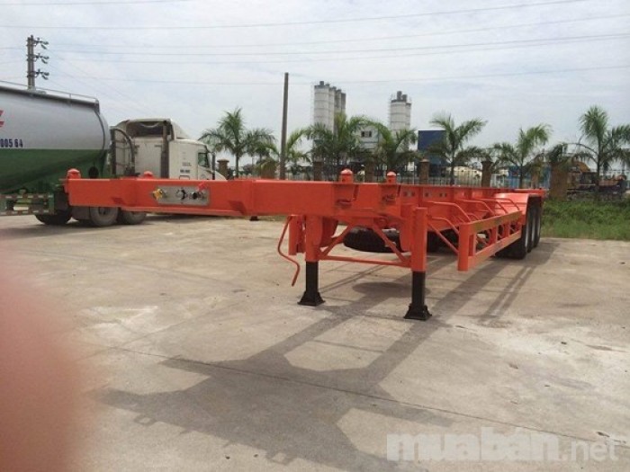 Cần bán Rơ Moóc sàn Doosung loại 40 feet 3 trục giá rẻ nhất ở Chi nhánh Doosung phía Nam