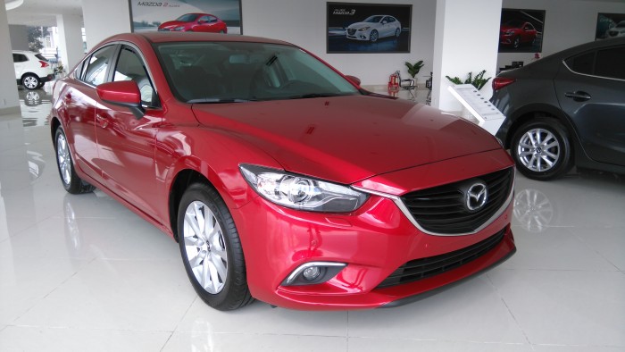 Mazda 6 full option, ưu đãi khủng, xe đủ màu, giao xe ngay