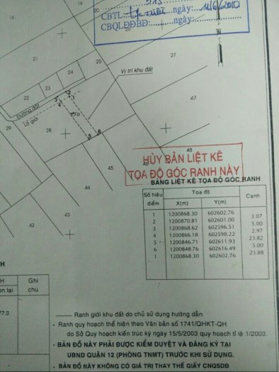 Đất thổ cư 132m, ngang 5m dài 26m vuông vức
