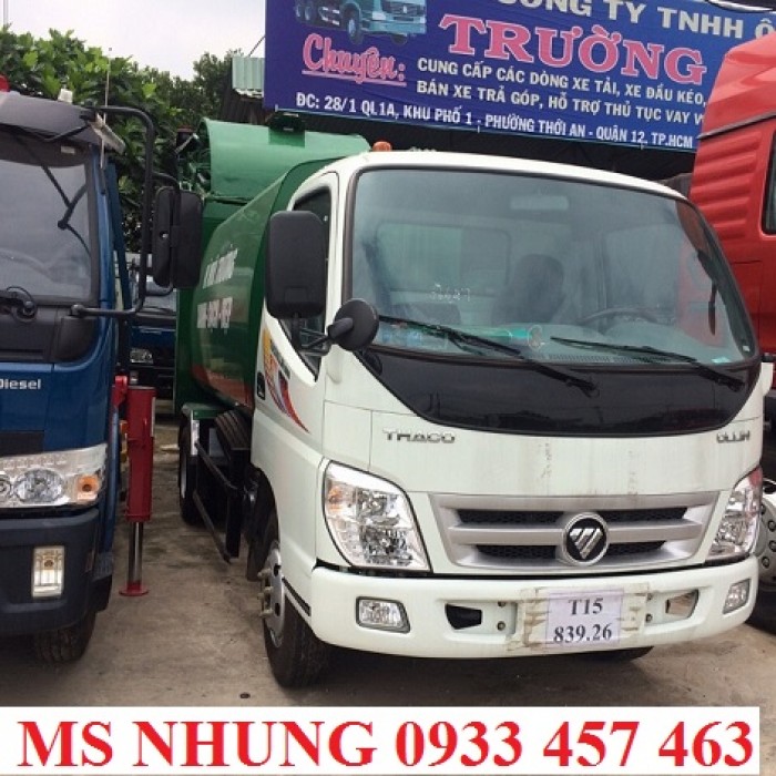 Bán Xe chở rác Thaco ollin500 - 7 khối