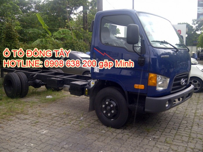 Giá xe tải hyundai 1,9 tấn, chạy thành phố ban ngày, hỗ trợ trả góp