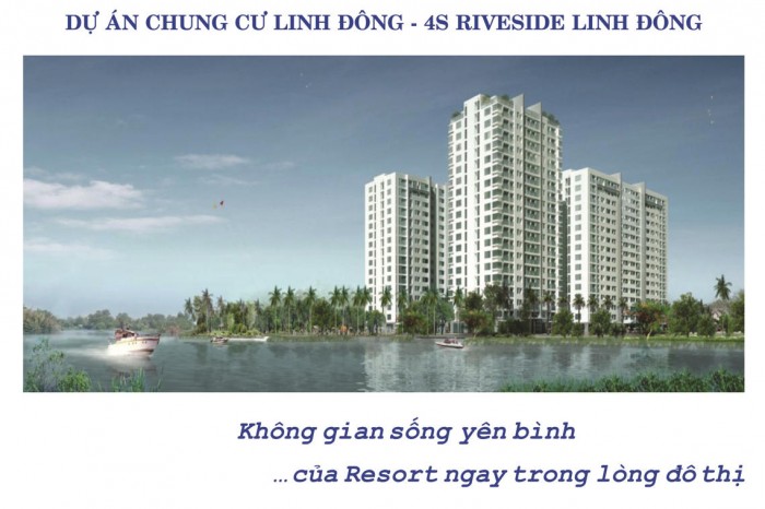 Căn hộ River View, ngay đại lộ Phạm Văn Đồng, chuẩn 5 sao, 30 tiện ích. Hỗ trợ vay 80%