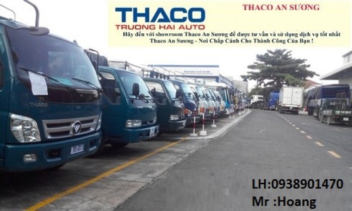 Xe tải kia chính hảng mới 100% tải trọng 2 tấn 4 được phép lưu thông thành phố