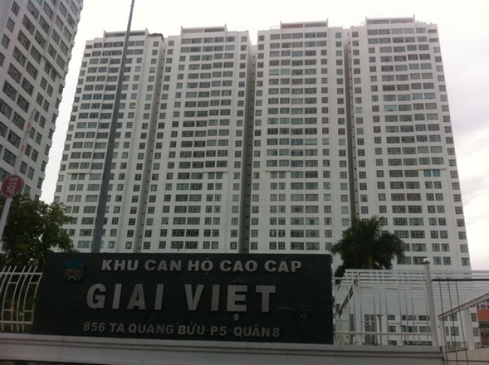 Cần bán gấp căn hộ Giai Việt – Q.8  , Dt 115m2 , 2 phòng ngủ ,tặng NTCB, nhà rộng thoáng mát, view hồ bơi ,giá bán 2.5 tỷ