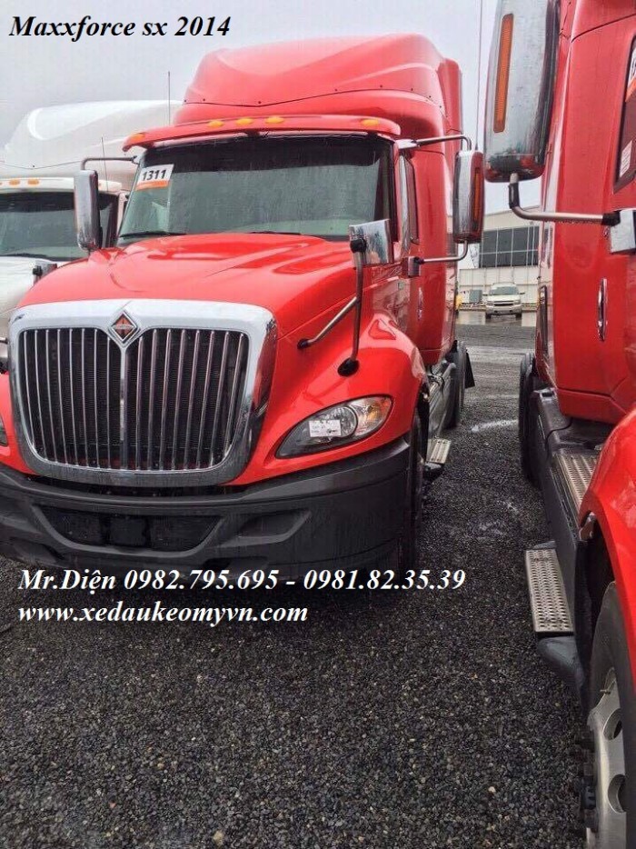 International Prostar máy Maxxforce 13,xe đầu kéo mỹ  inter máy maxxforce 2 giường