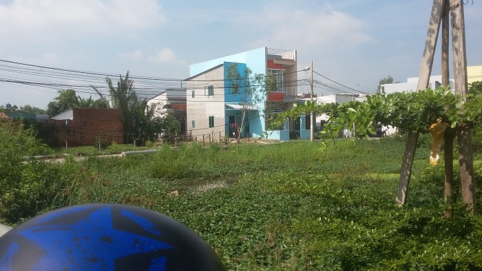 Đất xây trọ dt 216m2, ngang 6,5m, Đường Phong Phú_ Bình Chánh.
